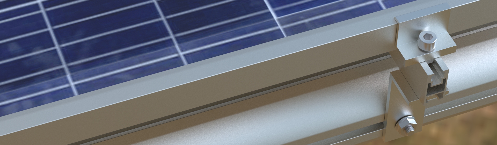 Самостоятельно
разработанная система крепления для солнечных
батарей DAARTS SOL